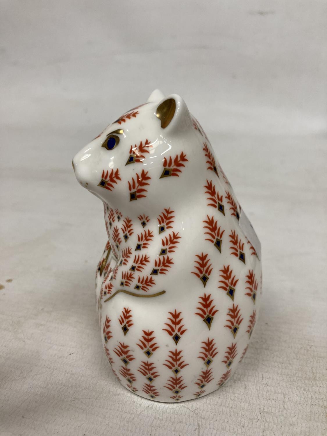 A ROYAL CROWN DERBY HAMSTER (FIRSTS) - Image 2 of 5