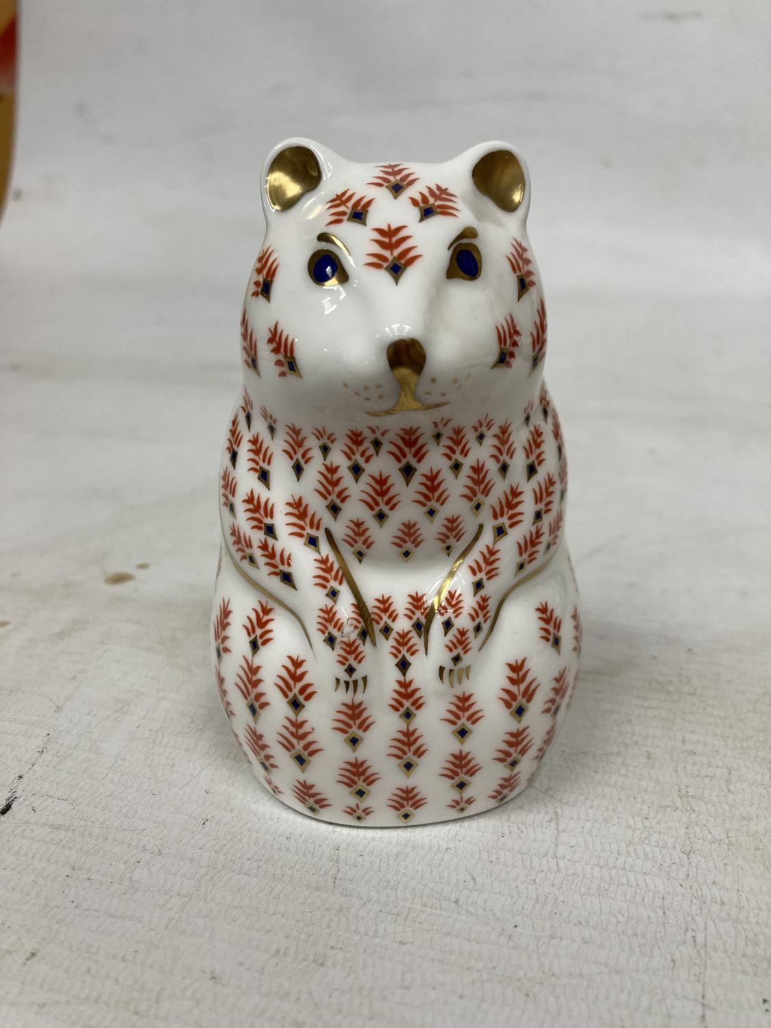A ROYAL CROWN DERBY HAMSTER (FIRSTS)