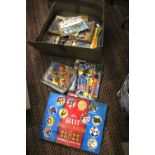 A QUANTITY OF VINTAGE GAMES AND JIGSAWS