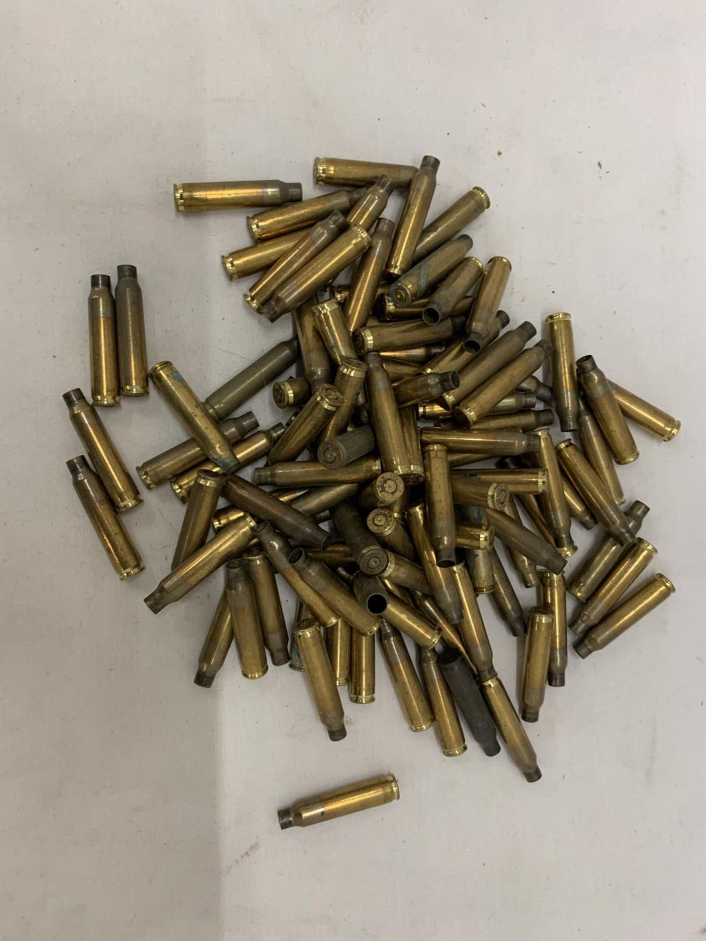 A QUANTITY OF BRASS BULLET CASES - Image 2 of 2