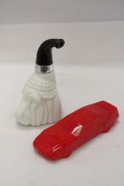 TWO AVON ITEMS TO INCLUDE A BLOODHOUD PIPE AND SPORTS CAR (BOTH FULL)