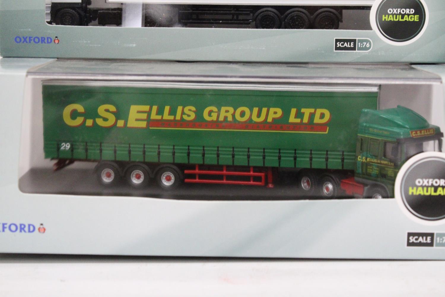 TWO AS NEW AND BOXED OXFORD HAULAGE WAGONS - Image 2 of 6