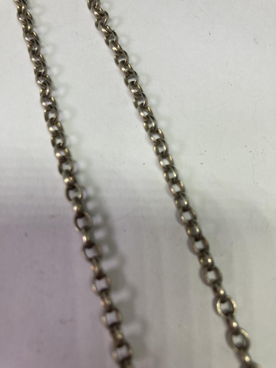 A SILVER BELCHER NECKLACE LENGTH 26" - Image 3 of 4