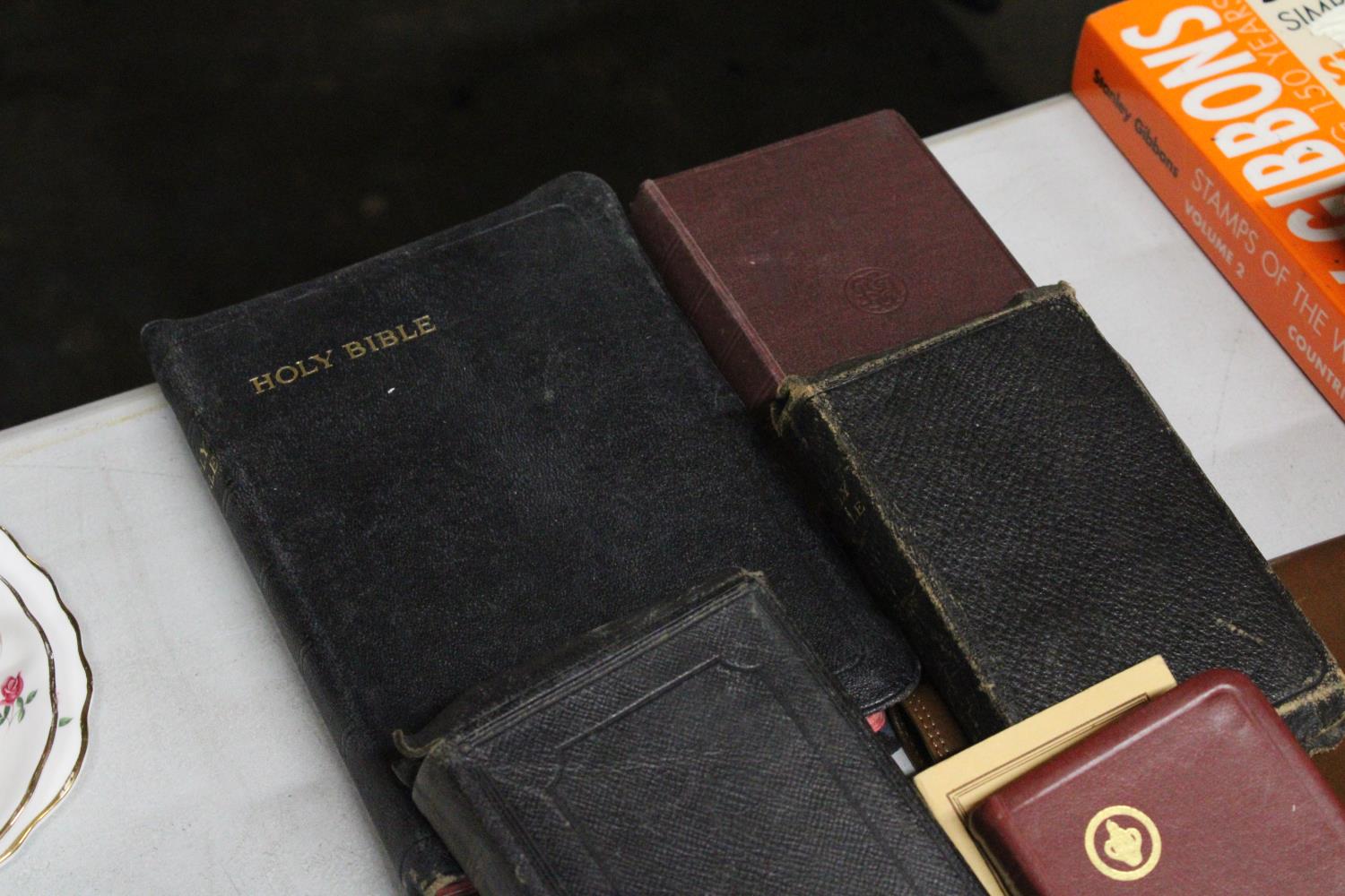 SIX VINTAGE RELIGIOUS BOOKS TO INCLUDE, THE BIBLE, COMMON PRAYER, ETC - Image 3 of 6