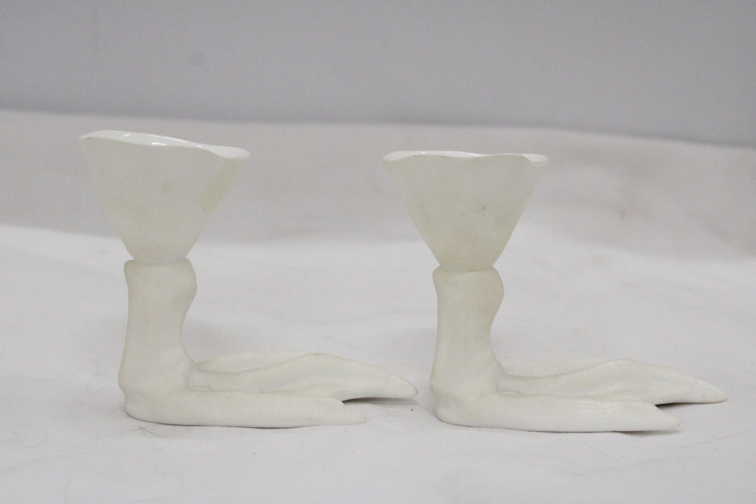 TWO SERAX, PEKING DUCK FOOT EGG CUPS, BOTH IN GOOD CONDITION - Image 3 of 5