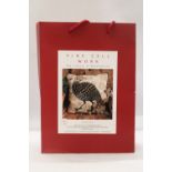 A FINE CELL WORK "THE LIBERTY OF NEEDLEPOINT", "GROUSE", NEEDLEPOINT CUSHION KIT