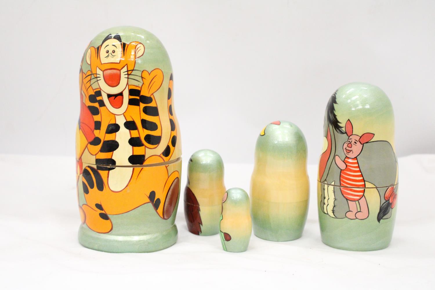 A WINNE THE POOH AND PALS RUSSIAN DOLL - APPROXIMATELY 18CM HIGH - Image 2 of 4
