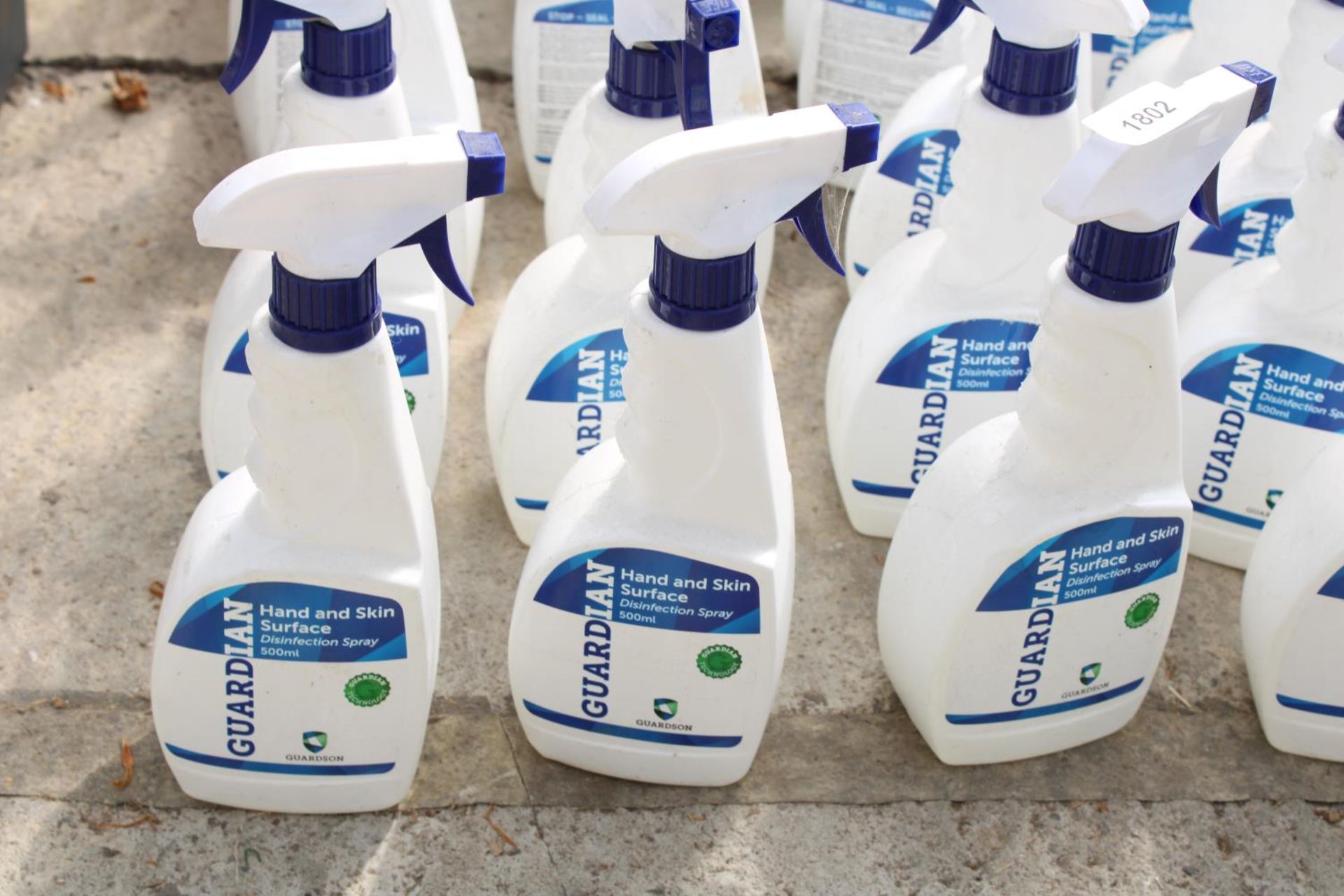 A LARGE QUANTITY OF GUARDIAN HAND AND SKIN SURFACE DISINFECTANT SPRAY - Image 2 of 2