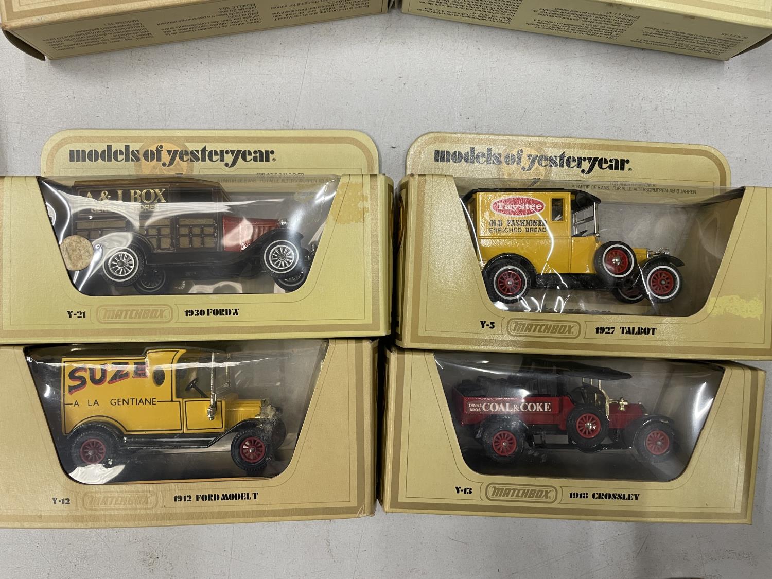 TEN BOXED MATCHBOX MODELS OF YESTERYEAR ADVERTISING VANS - Image 4 of 4