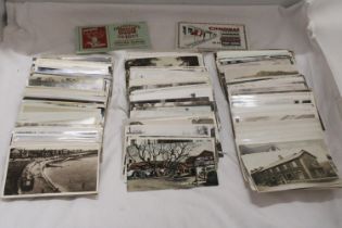 A COLLECTION OF APPROX 300 VINTAGE 1920'S POSTCARDS, INCLUDING ACTRESSES, VICTORIAN PEOPLE, UK AND