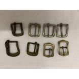 A COLLECTION OF METAL DETECTOR FINDS, BUCKLES