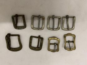 A COLLECTION OF METAL DETECTOR FINDS, BUCKLES