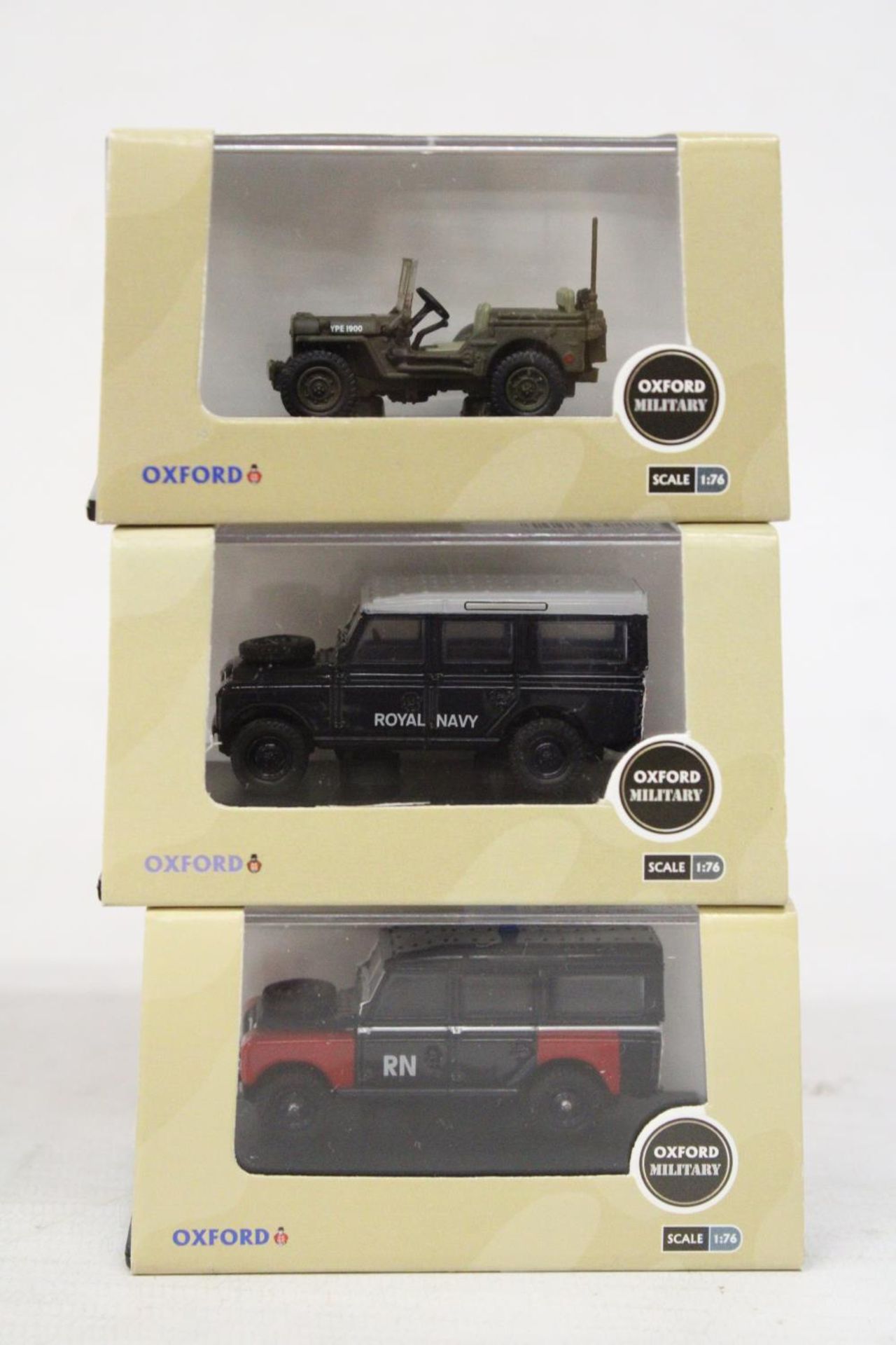 SIX AS NEW AND BOXED OXFORD MILITARY VEHICLES - Image 4 of 6