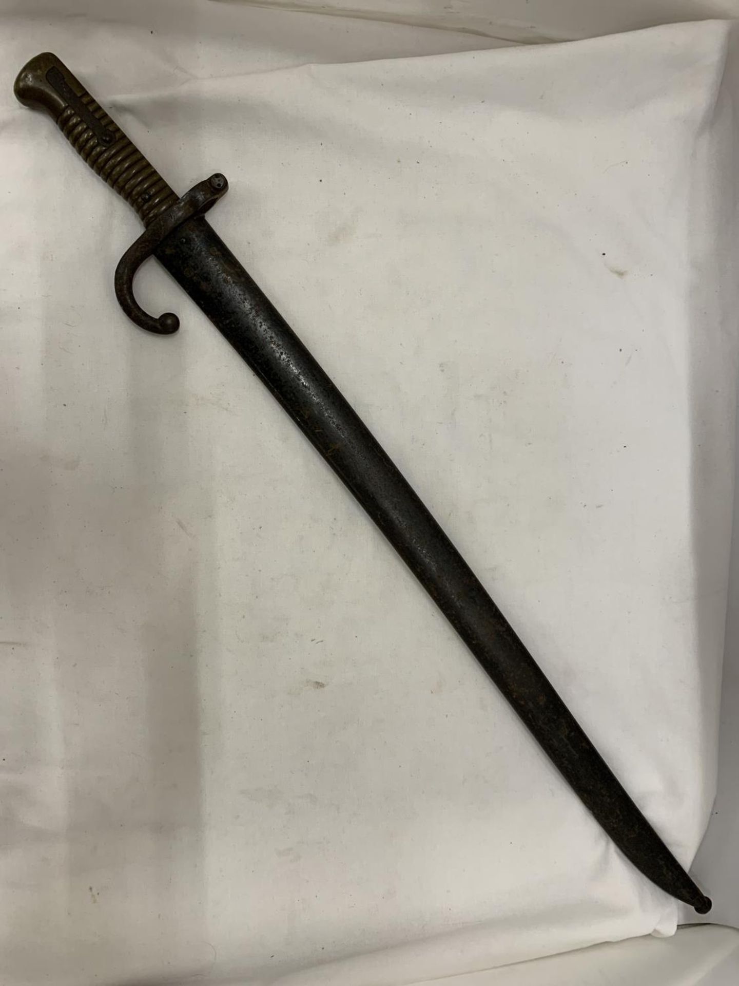A FRENCH, 1866, CHASSEPOT SWORD/BAYONET - Image 2 of 6