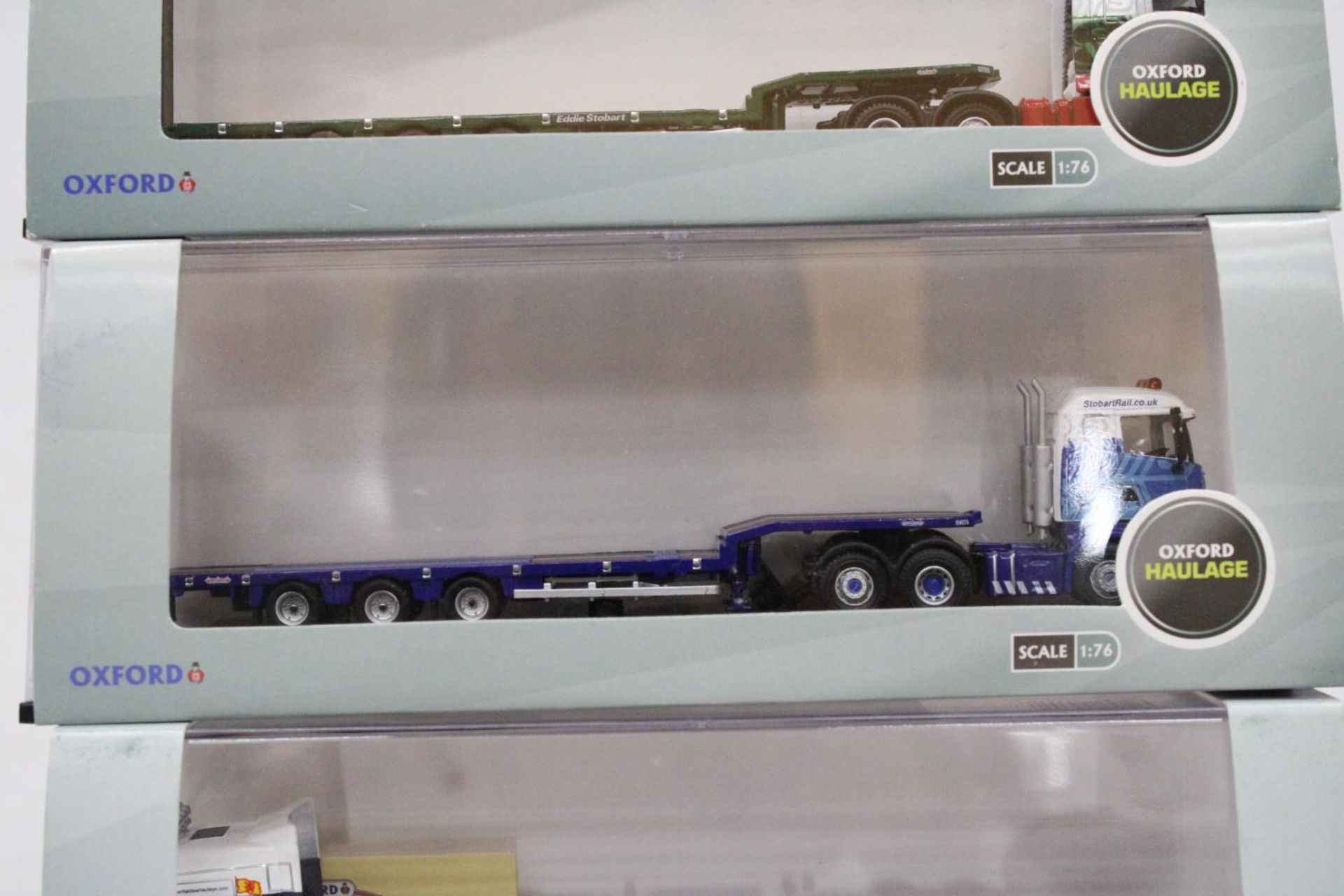 THREE AS NEW AND BOXED OXFORD HAULAGE WAGONS - Image 3 of 5