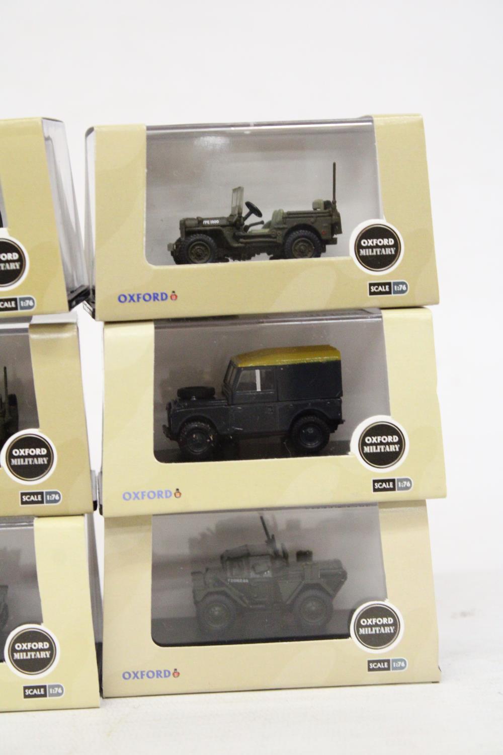 SIX AS NEW AND BOXED OXFORD MILITARY VEHICLES - Image 3 of 6