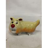 A LORNA BAILEY HAND PAINTED AND SIGNED DOG DOODLE