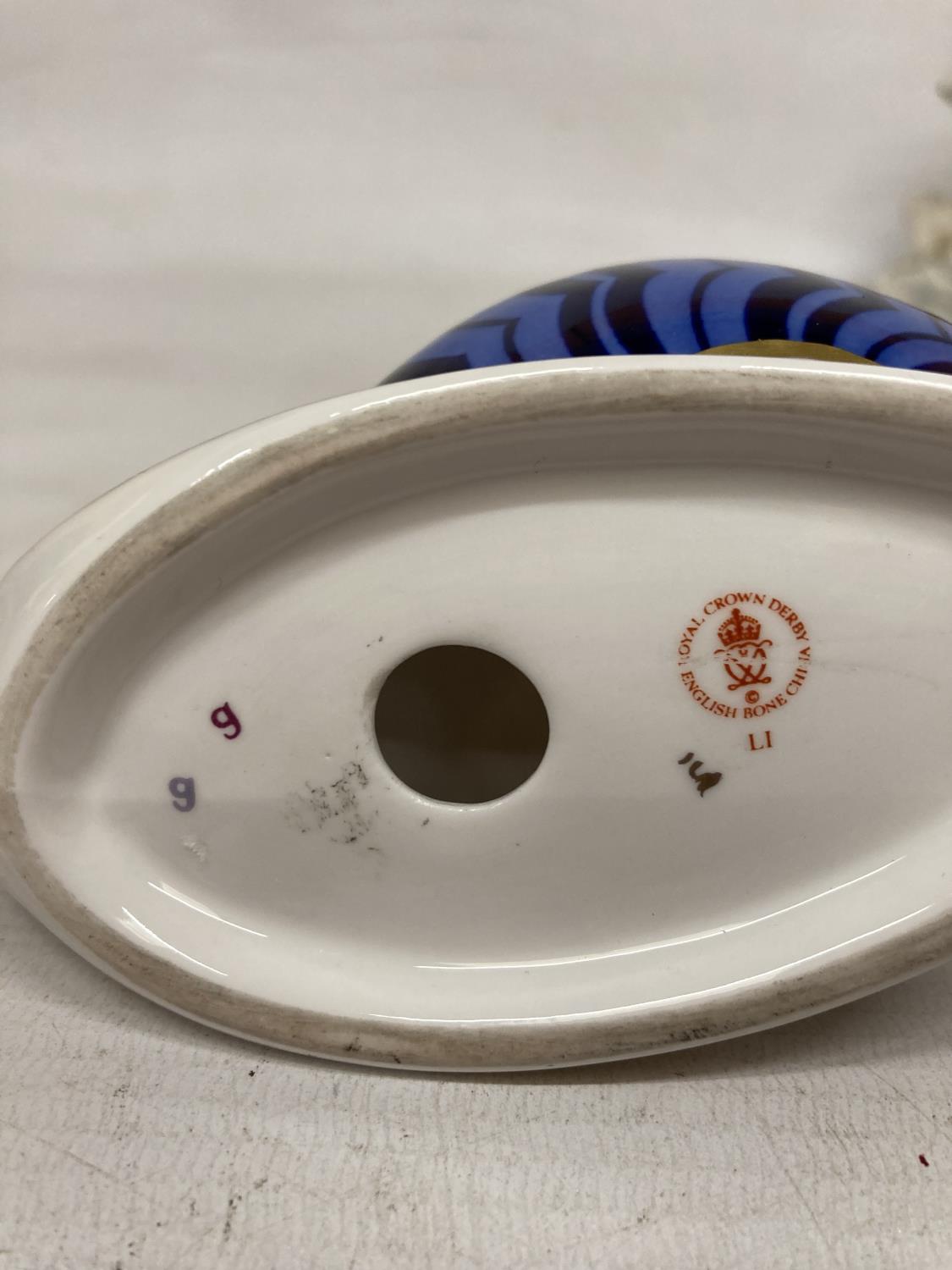 A ROYAL CROWN DERBY SNAIL (SECOND) - Image 6 of 6