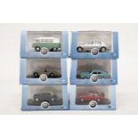 SIX VARIOUS AS NEW AND BOXED OXFORD AUTOMOBILE COMPANY VEHICLES