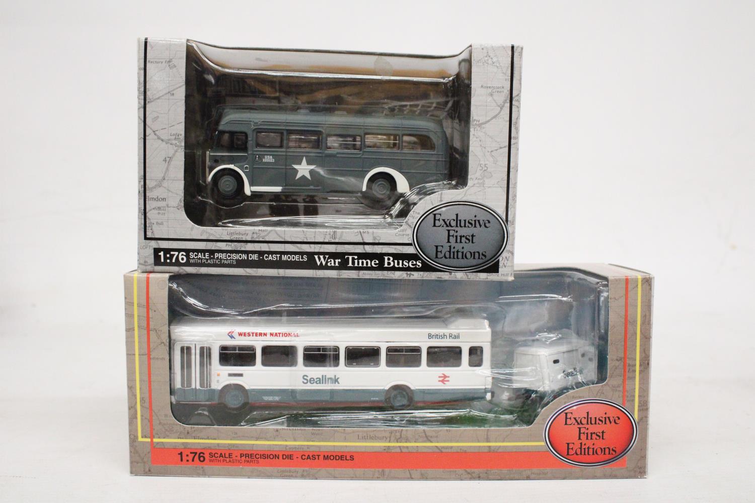 TWO AS NEW AND BOXED EXCLUSIVE FIRST EDITIONS WAGONS