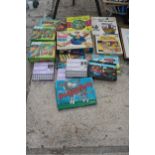 AN ASSORTMENT OF VINTAGE AND RETRO BOARD GAMES