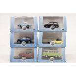 SIX VARIOUS AS NEW AND BOXED OXFORD AUTOMOBILE COMPANY VEHICLES