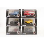 SIX AS NEW AND BOXED OXFORD EMERGENCY VEHICLES