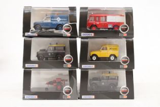 SIX AS NEW AND BOXED OXFORD EMERGENCY VEHICLES