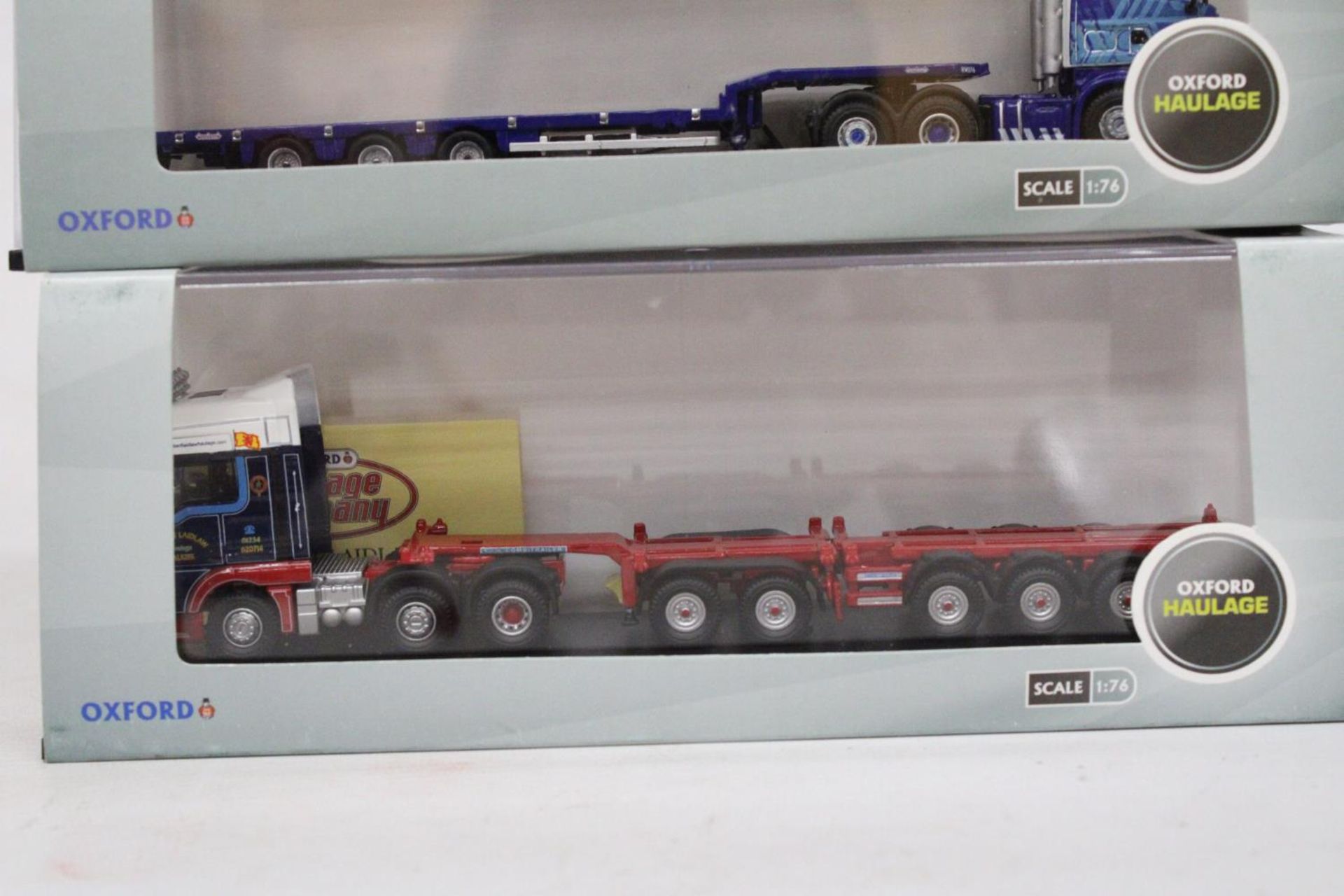 THREE AS NEW AND BOXED OXFORD HAULAGE WAGONS - Image 2 of 5