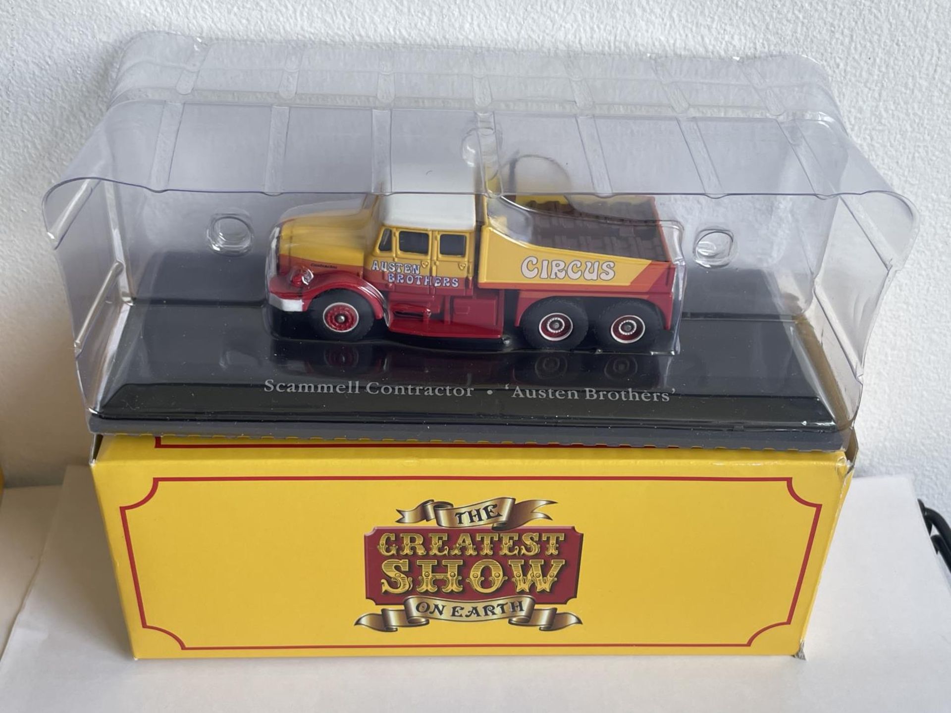 FOUR BOXED THE GREATEST SHOWMAN ON EARTH WAGONS - Image 3 of 10