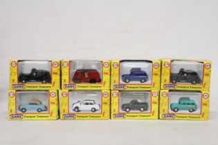 EIGHT AS NEW AND BOXED CLASSIX TRANSPORT TREASURES VEHICLES