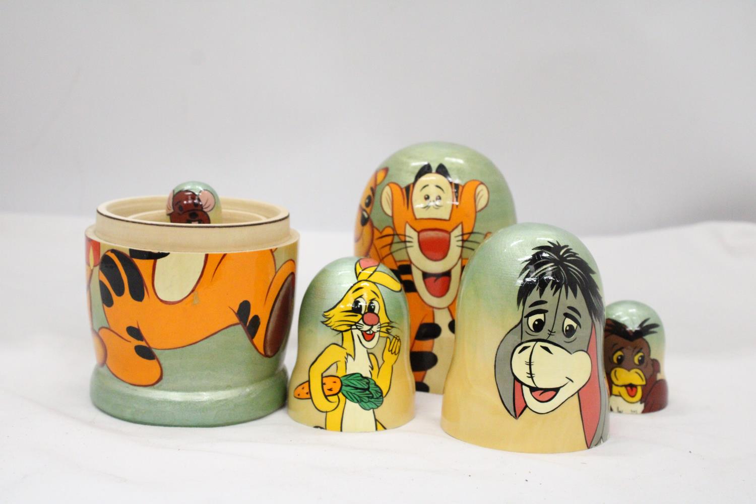 A WINNE THE POOH AND PALS RUSSIAN DOLL - APPROXIMATELY 18CM HIGH - Image 3 of 4