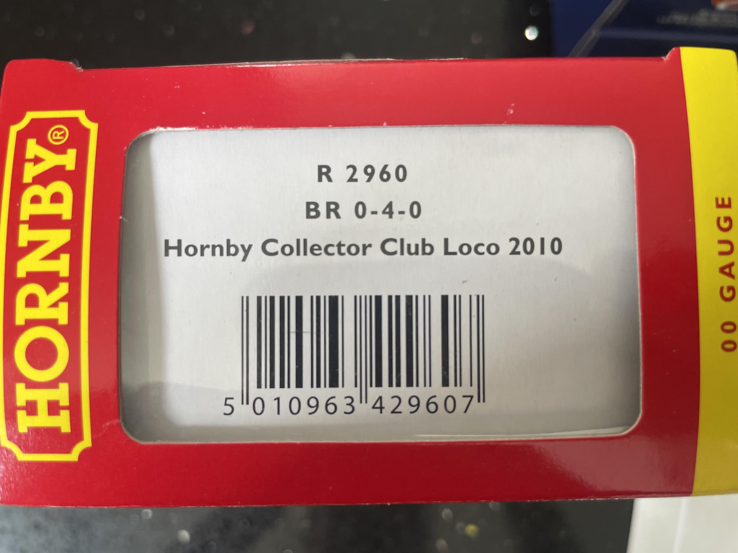 A BOXED HORNBY 00 GAUGE BR 0-4-0 HORNBY COLLECTOR CLUB LOCO 2010 - Image 3 of 3