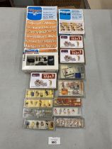 FIFTEEN BOXED PREISER MINIATURE FIGURES FOR TRAIN SETS