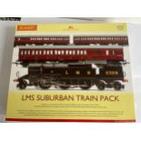 A HORNBY LIMITED EDITION OF 1000 AS NEW AND UNUSED BOXED LMS SUBURBAN TRAIN PACK 00 GAUGE