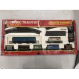 A BOXED HORNBY ELECTRIC TRAIN SET B.R. FREIGHT
