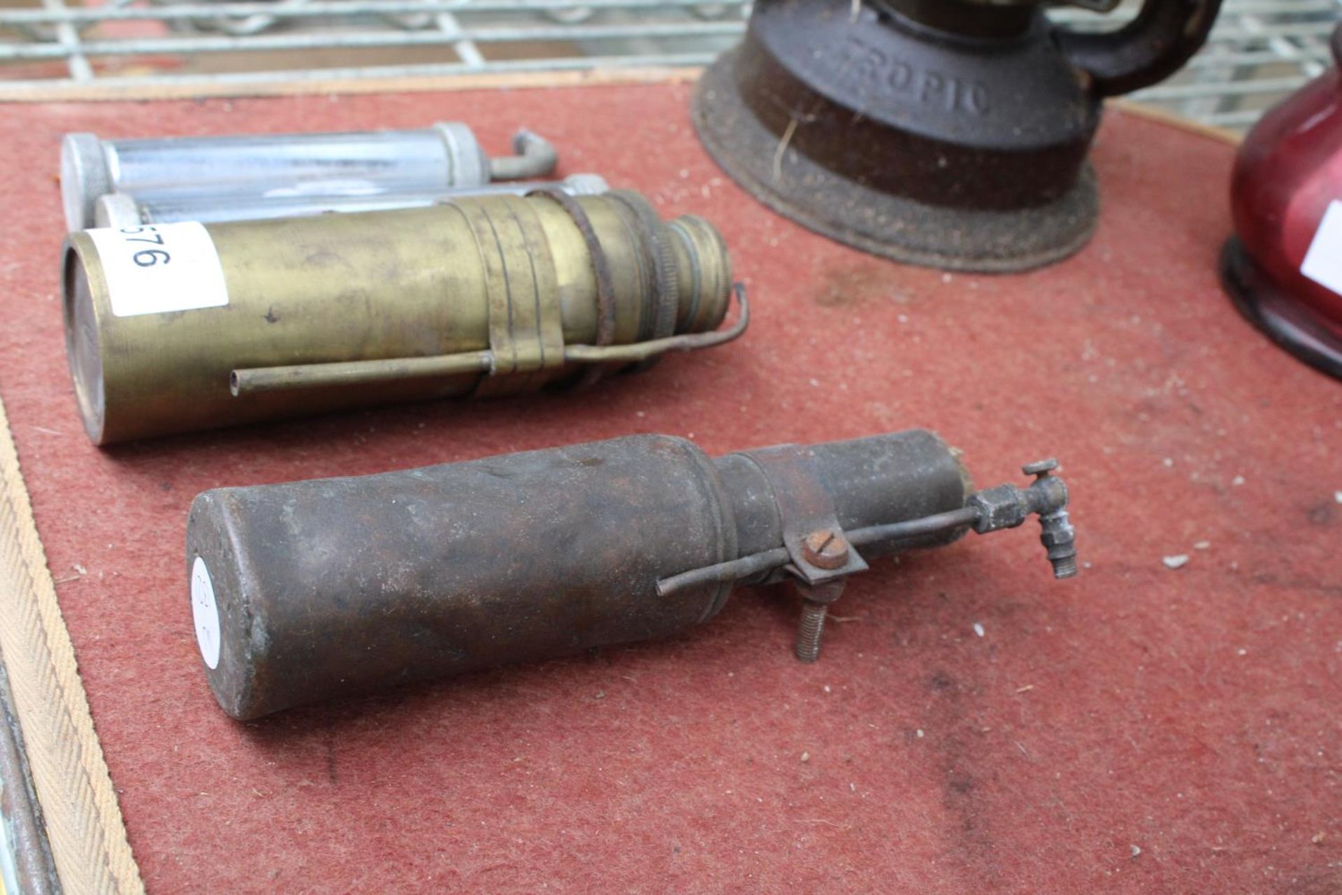 AN ASSORTMENT OF VINTAGE SMALL JEWLERS GAS TORCHES - Image 2 of 2