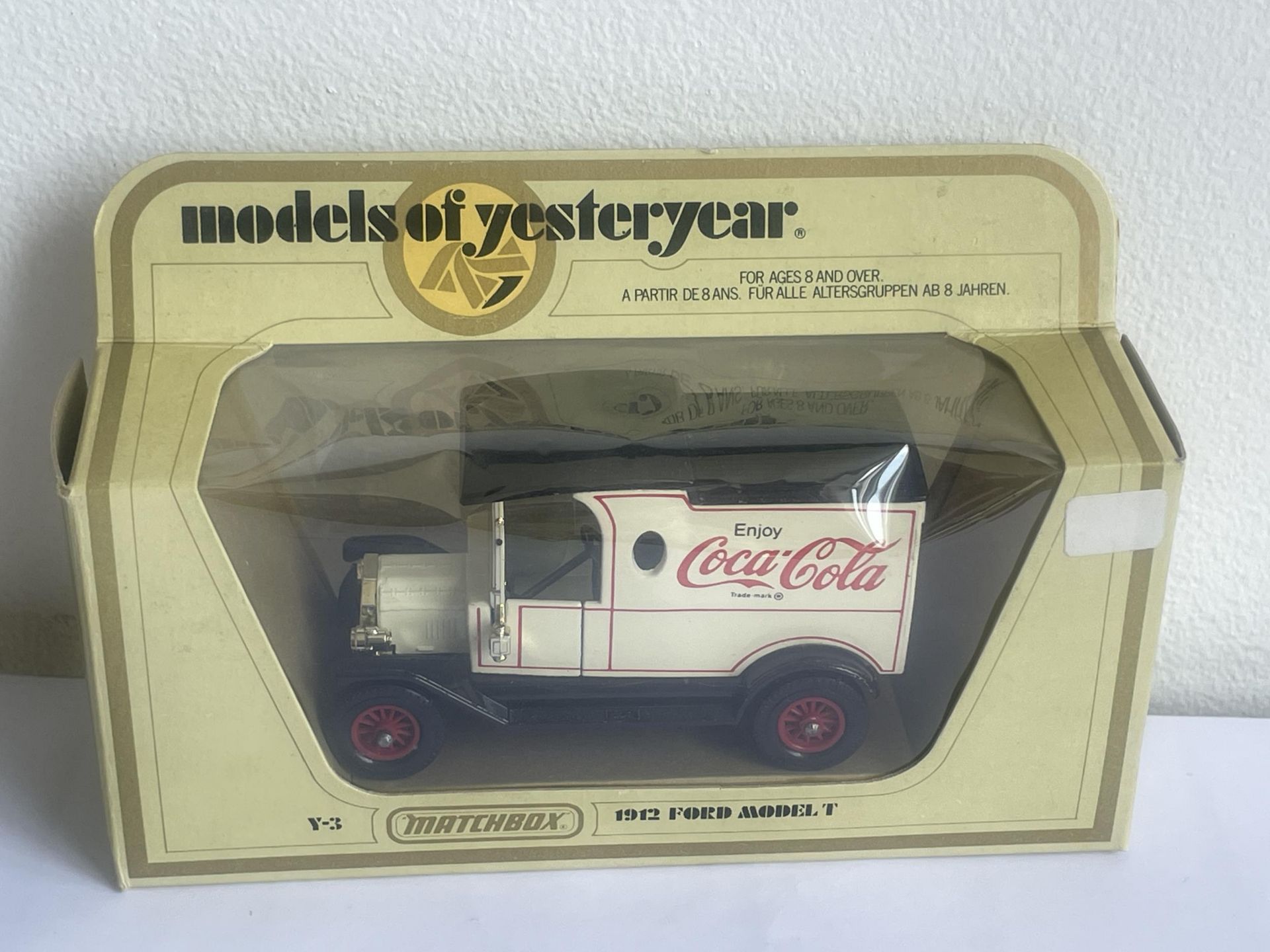 A BOXED MODELS OF YESTERYEAR COCA COLA 1912 FORD MODEL T