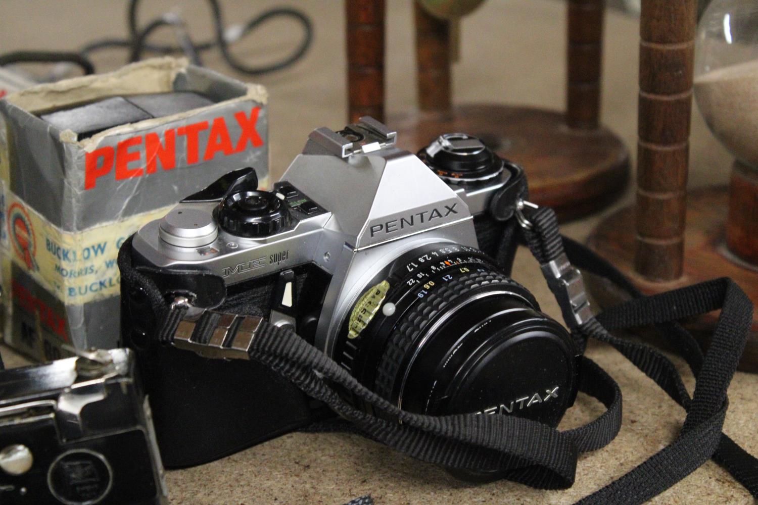 A PENTAX ME SUPER CAMERA, OLYMPUS M700 ALL WEATHER, MINI REXINA CINE CAMERA, SIGNETTE, PLUS A - Image 5 of 6