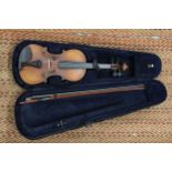 AN AILEEN, 4/4, MATCHING VIOLIN, CASE AND BOW, VERY CLEAN