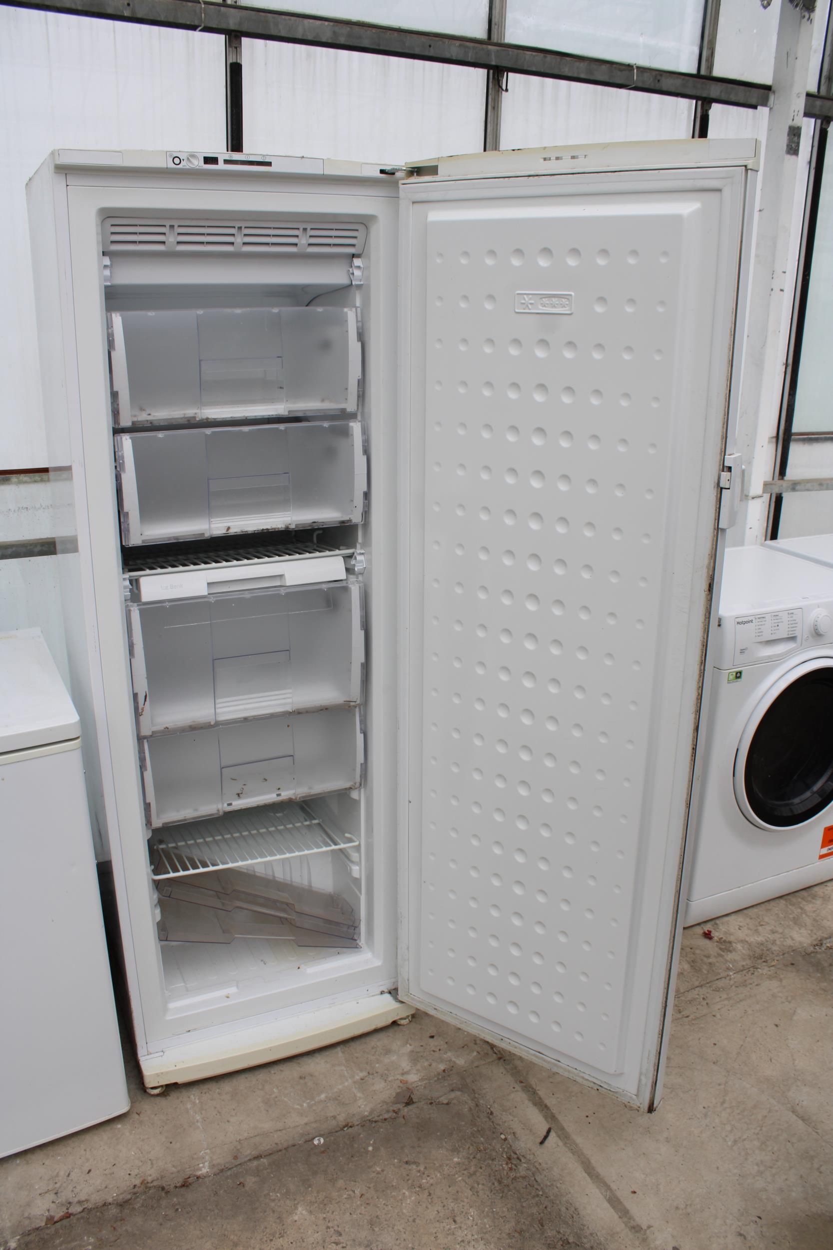 A TALL WHITE BEKO UPRIGHT FREEZER - Image 2 of 2