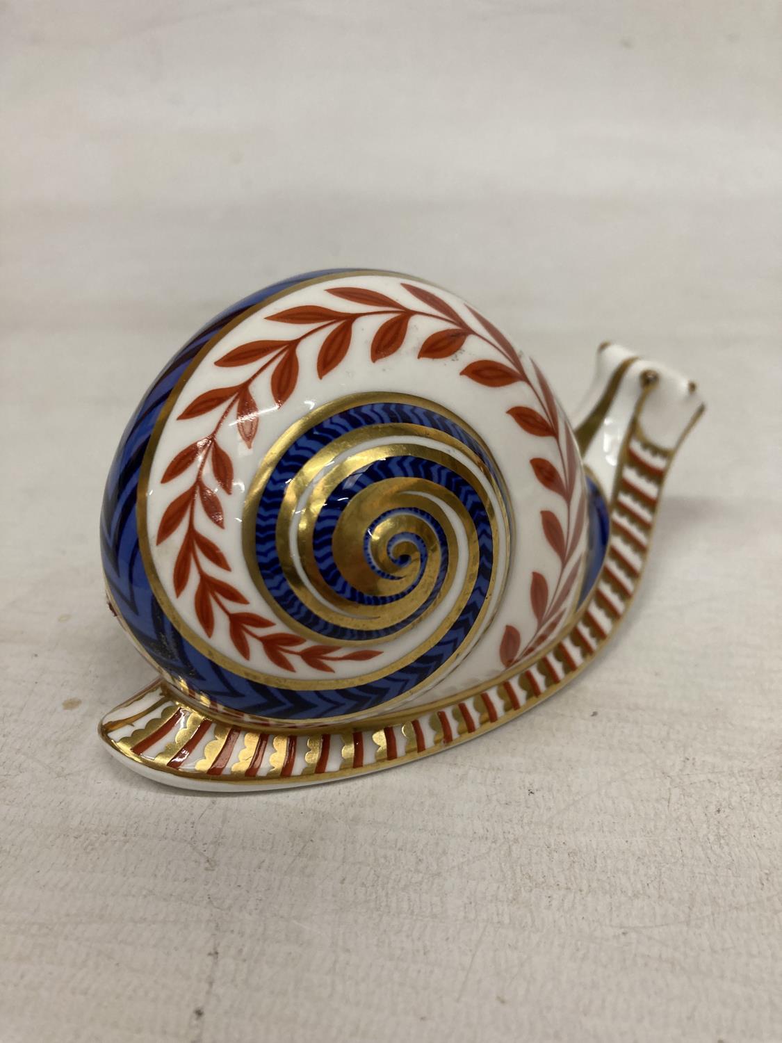 A ROYAL CROWN DERBY SNAIL (SECOND) - Image 5 of 6