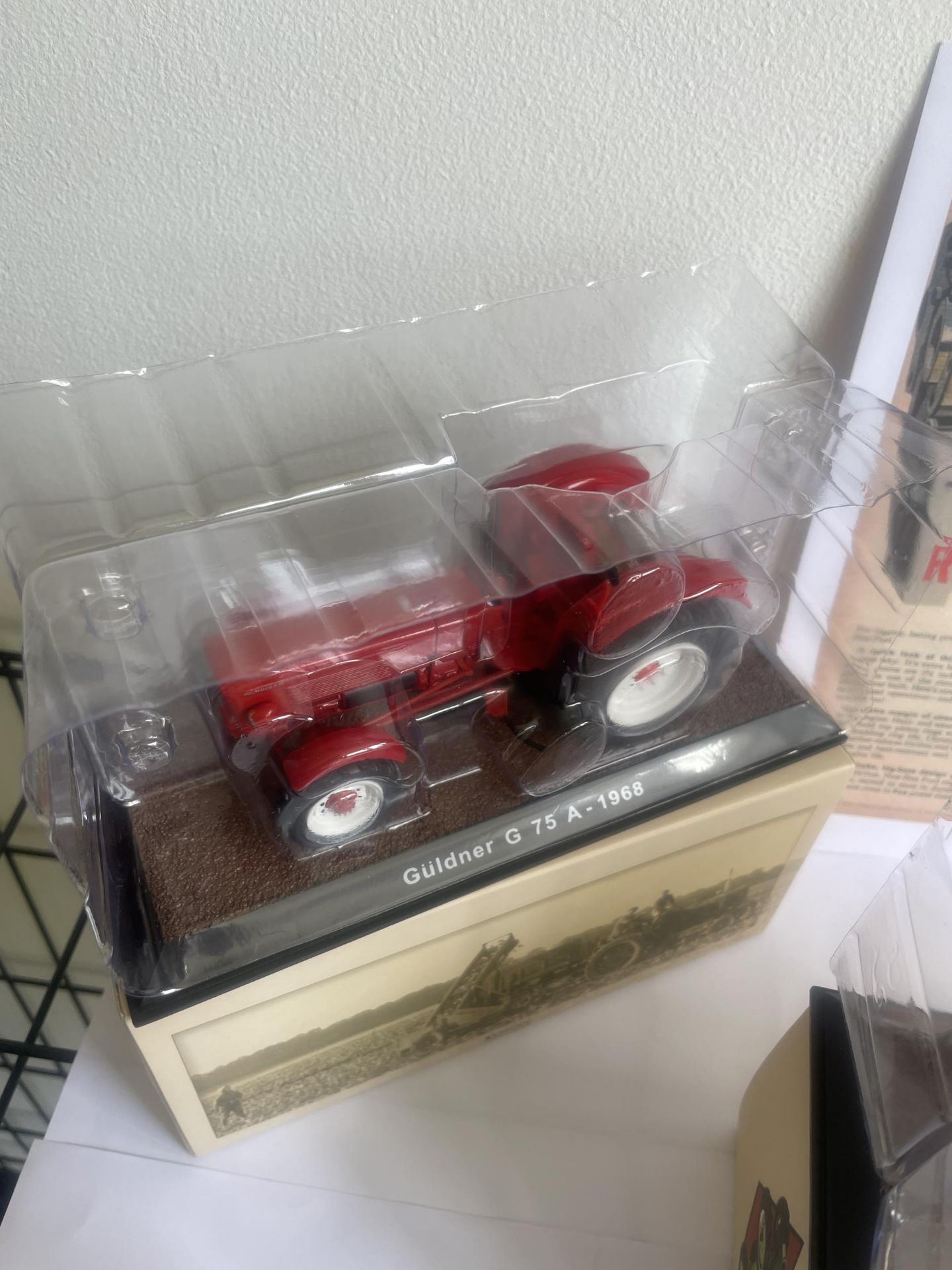 FIVE AS NEW AND BOXED ATLAS MODEL TRACTORS WITH BOOK, DVD AND TWO POSTERS ALL WITH COA - Image 4 of 7
