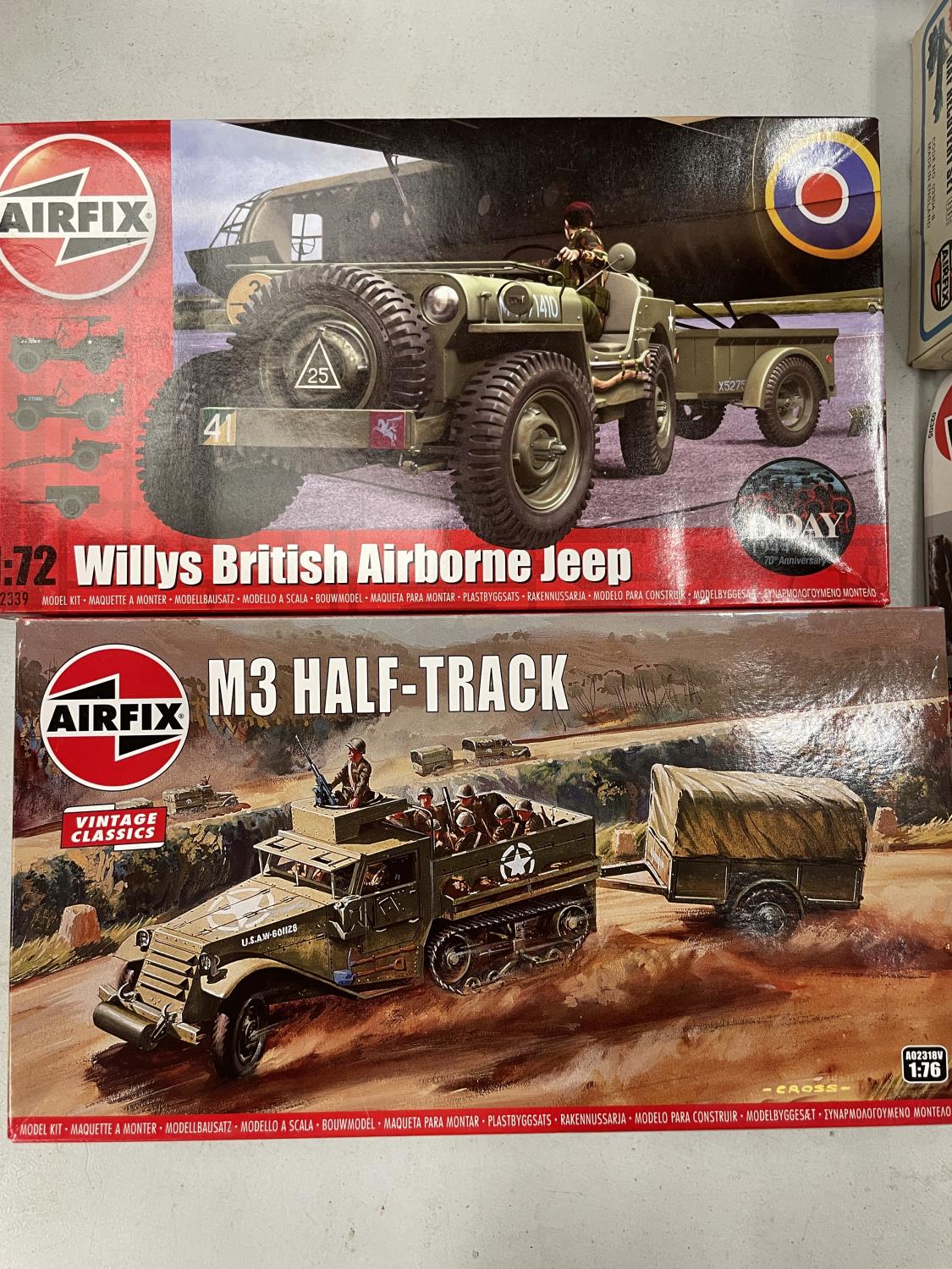 EIGHT BOXED AIRFIX MILITARY RELATED KITS - Image 3 of 5