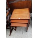 A G PLAN RETRO NEST OF THREE TABLES