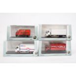 FOUR AS NEW AND BOXED OXFORD HAULAGE WAGONS