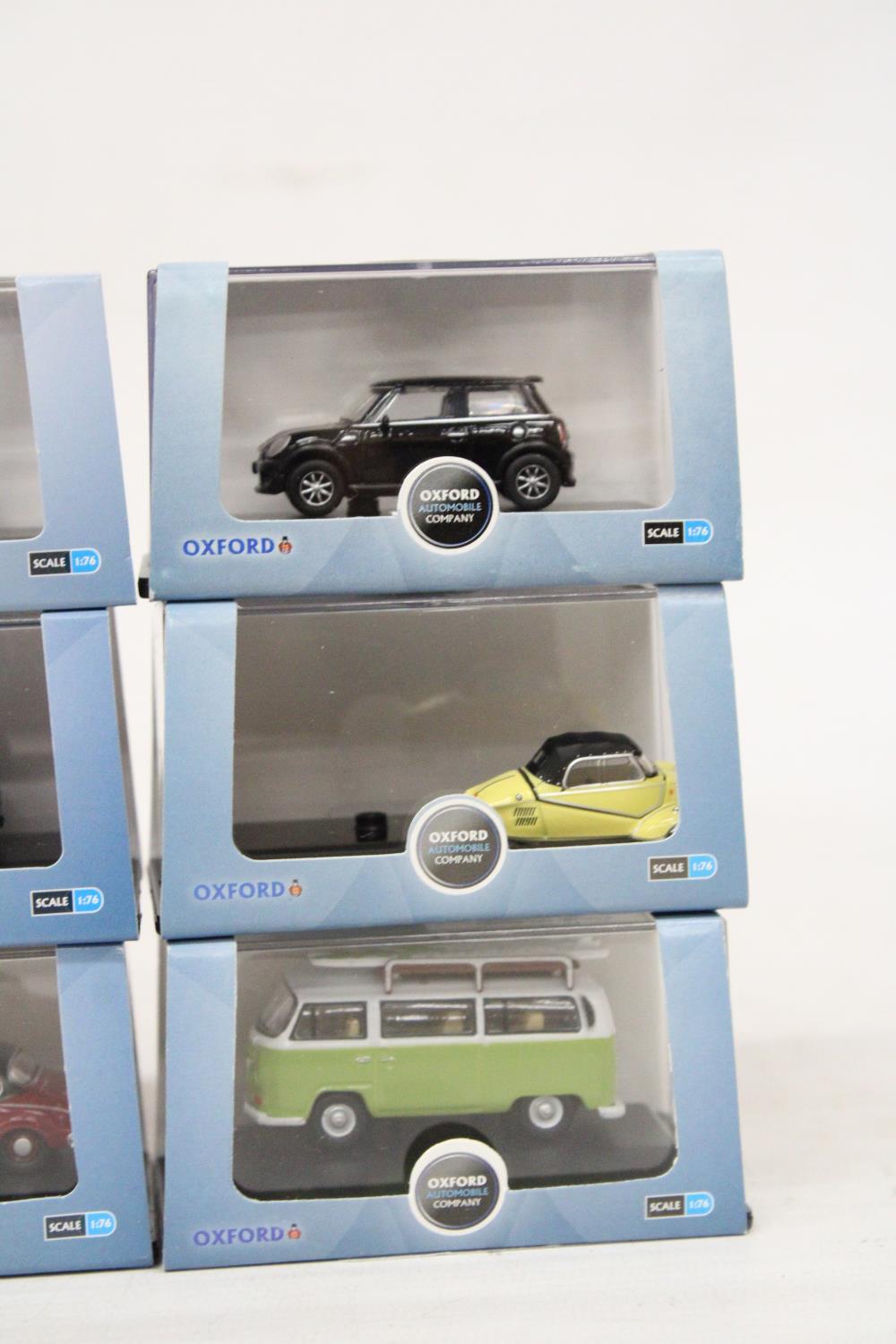 SIX VARIOUS AS NEW AND BOXED OXFORD AUTOMOBILE COMPANY VEHICLES - Image 3 of 8