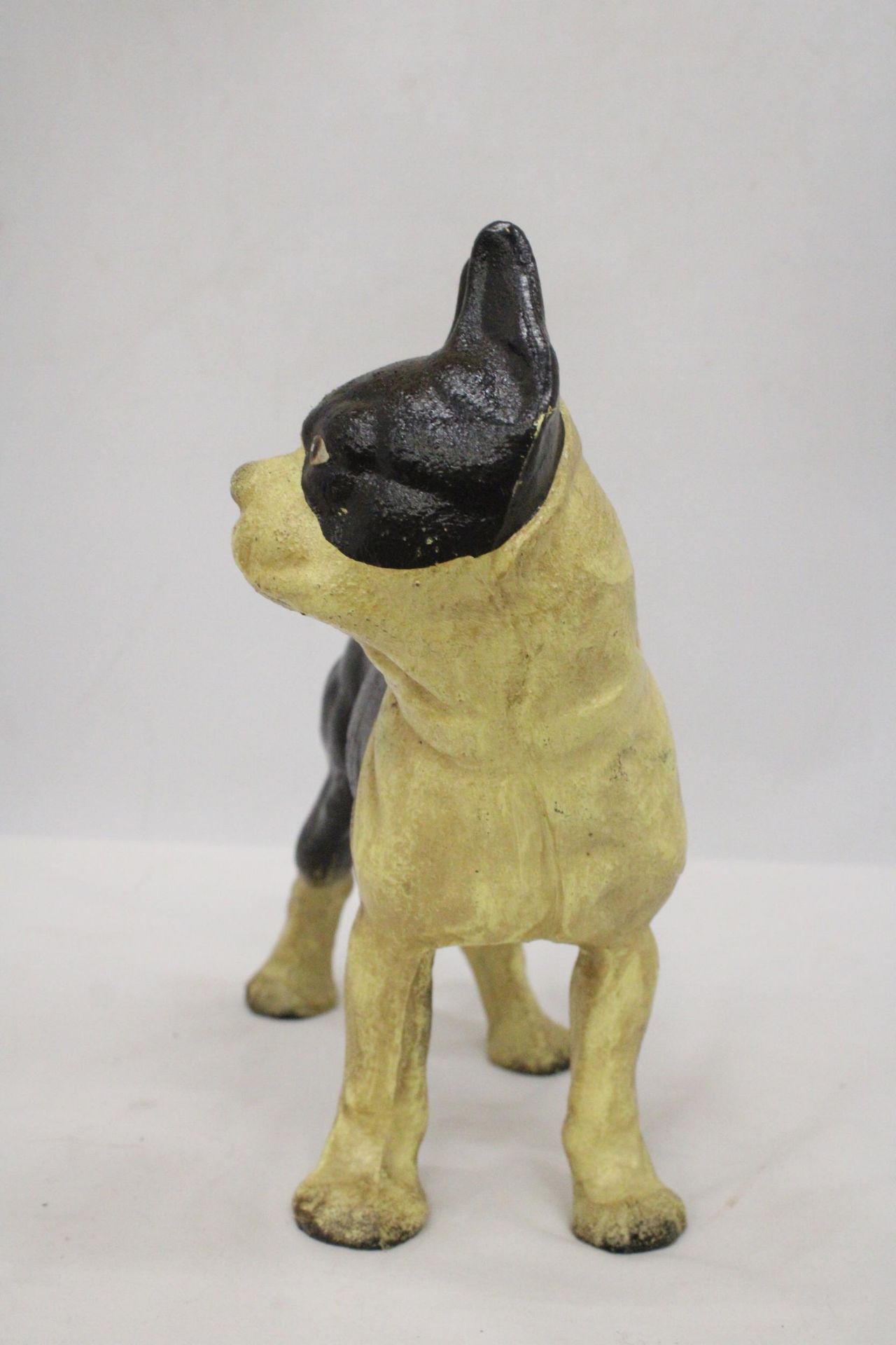 A CAST BOSTON TERRIOR/BULLDOG FIGURE - Image 3 of 6