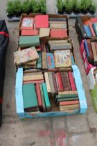 A LARGE ASSORTMENT OF VINTAGE BOOKS