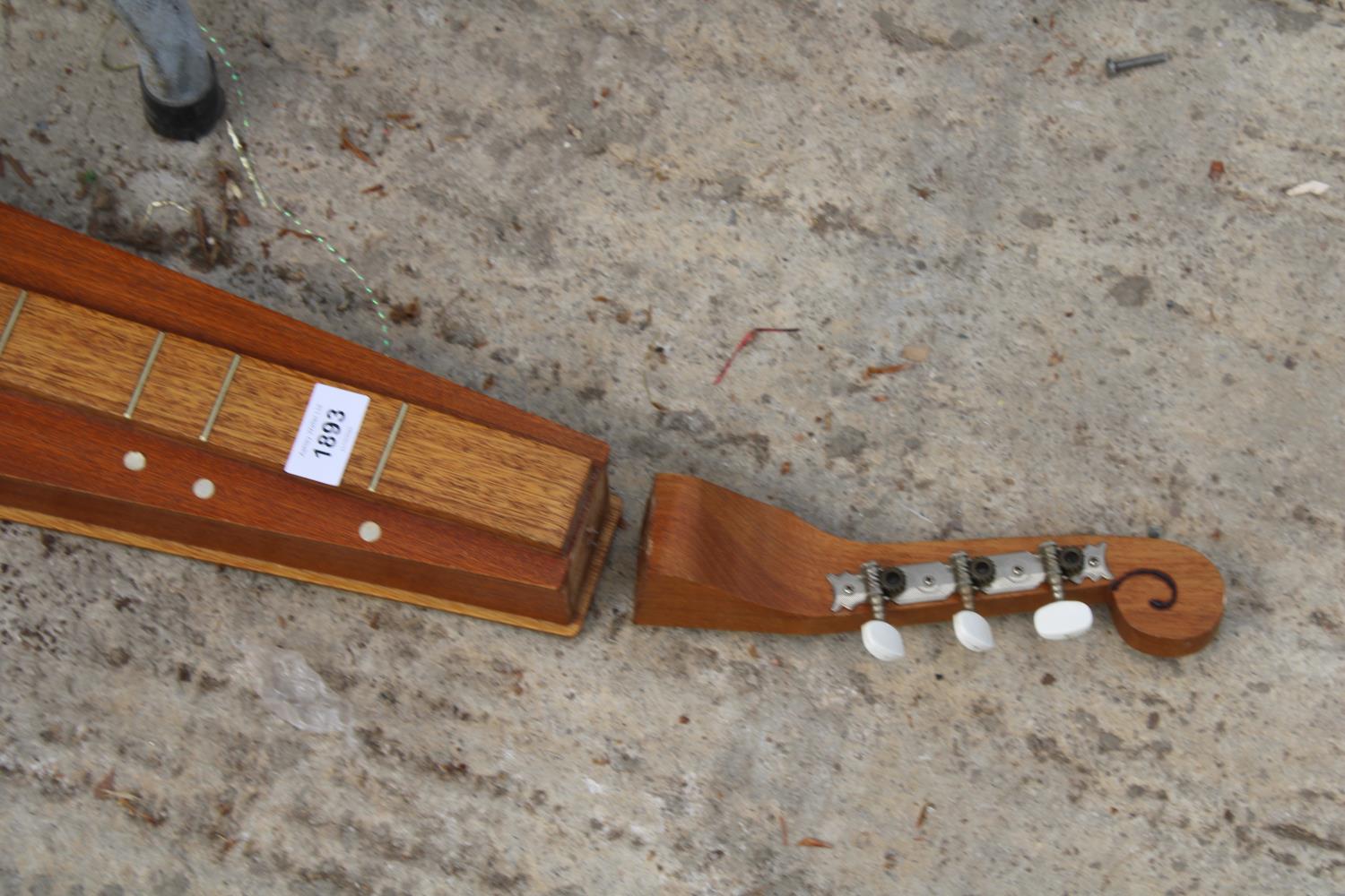 A WOODEN THREE STIRNG INSTRUMENT FOR RESTORATION - Image 2 of 2